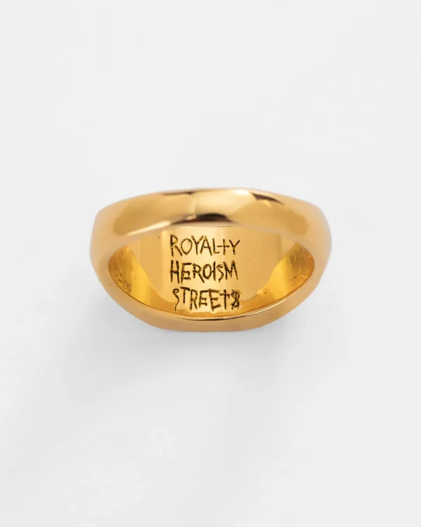 Ksubi Jewellery-18K Ox Dripps 1999 Signet Ring