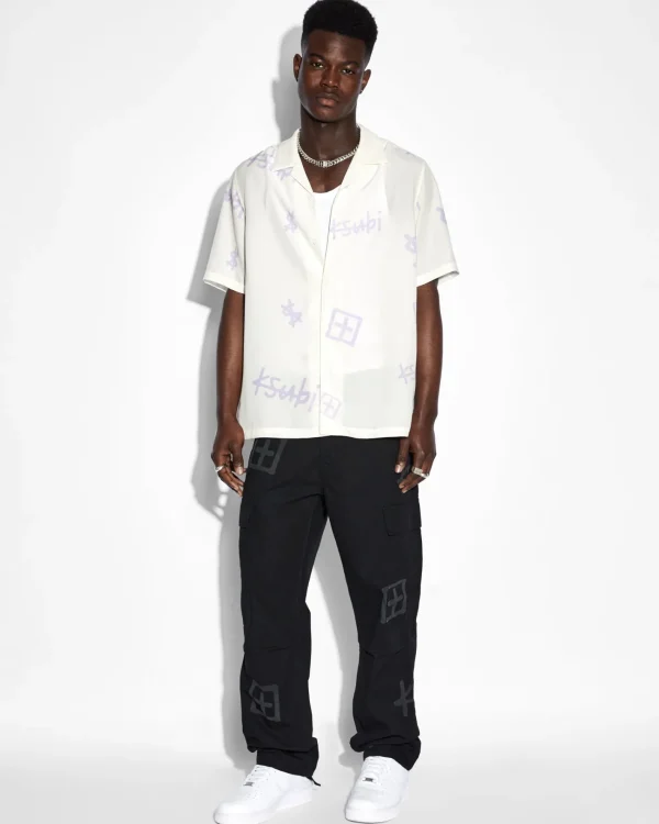 Ksubi Shirts-Kash Box Resort Ss Shirt White