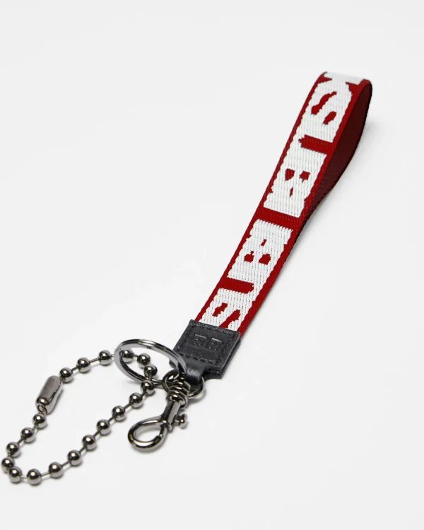 Ksubi Key Rings-Klinger Key Ring Red