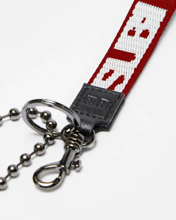 Ksubi Key Rings-Klinger Key Ring Red