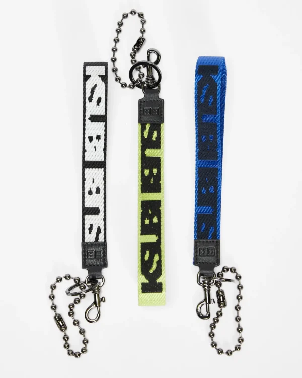 Ksubi Key Rings-Klinger Keyring Neon