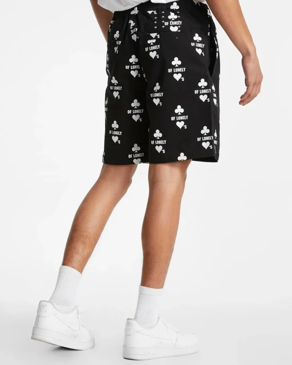 Ksubi Shorts-Klub Of Hearts Short Black