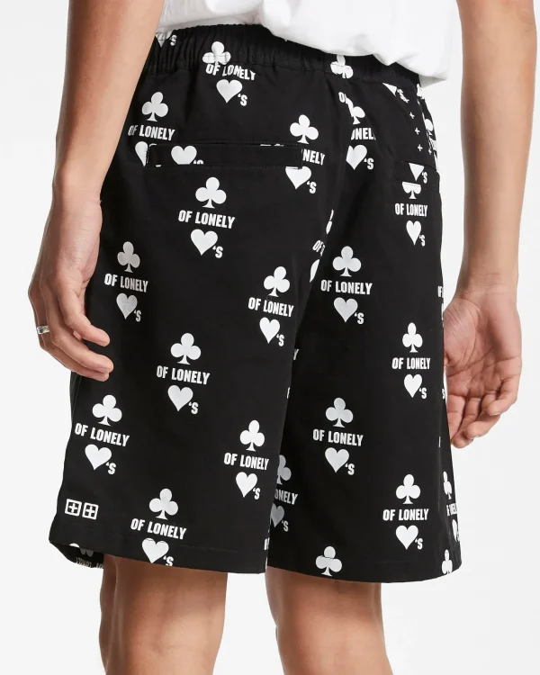 Ksubi Shorts-Klub Of Hearts Short Black