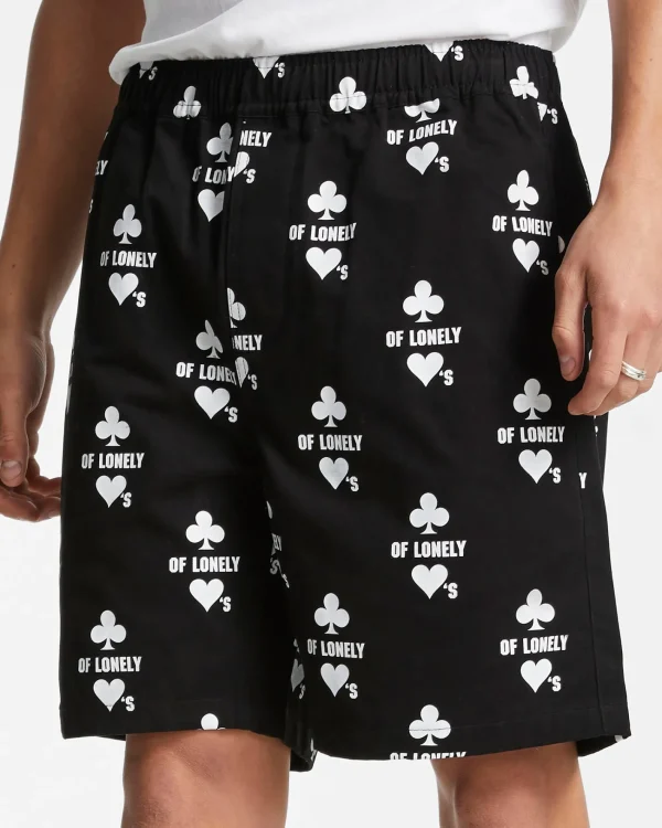 Ksubi Shorts-Klub Of Hearts Short Black