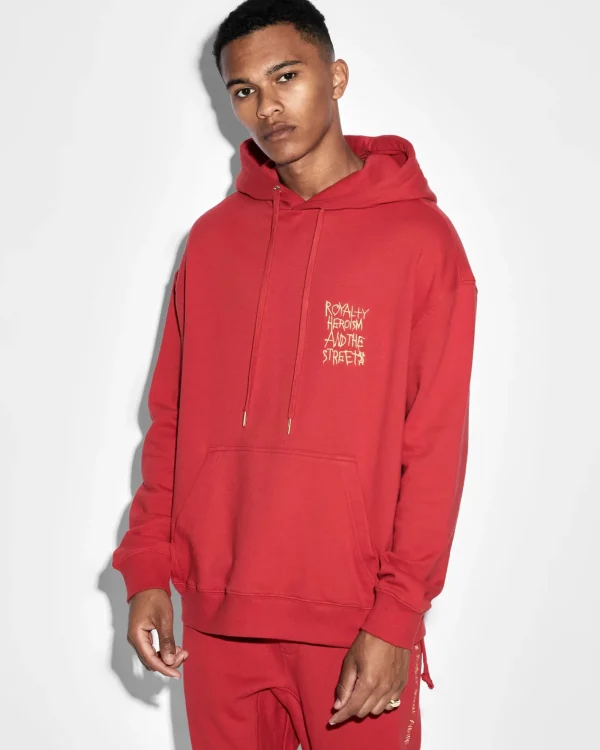 Ksubi Sweats- 23 Biggie Hoodie Red