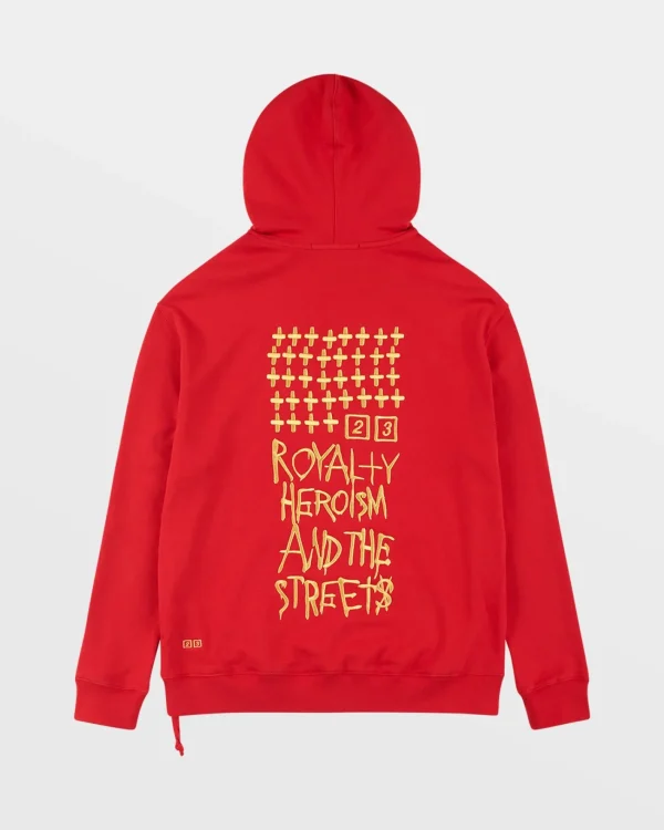 Ksubi Sweats- 23 Biggie Hoodie Red