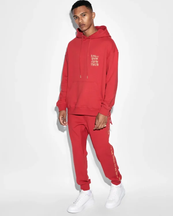 Ksubi Sweats- 23 Biggie Hoodie Red