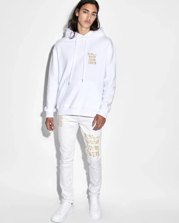 Ksubi Sweats- 23 Biggie Hoodie Tru White