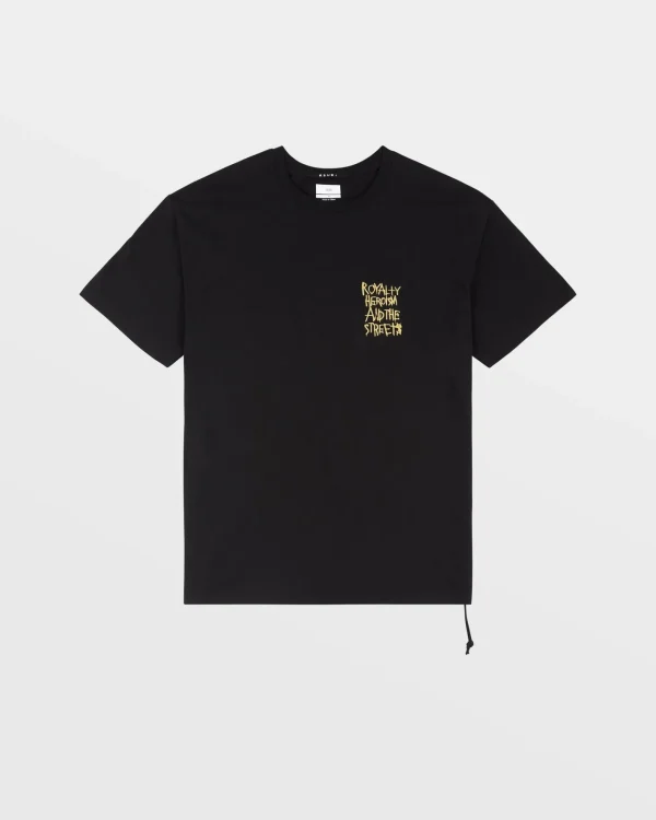 Ksubi Tops- 23 Biggie Ss Tee Jet Black