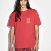 Ksubi Tops- 23 Biggie Ss Tee Red