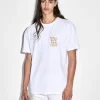 Ksubi Tops- 23 Biggie Ss Tee Tru White