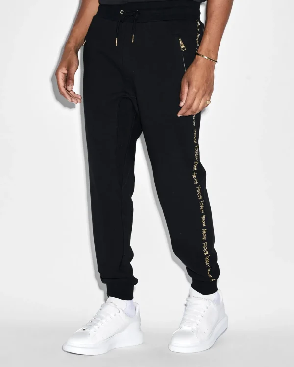 Ksubi Sweats- 23 Restore Trak Jet Black