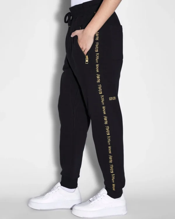 Ksubi Pants- 23 Restore Trak Jet Black