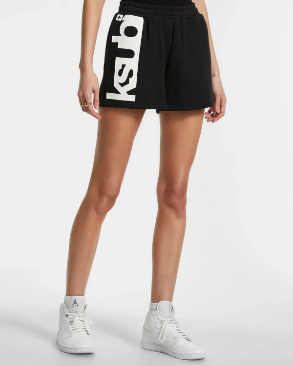 Ksubi Shorts- Icon Trak Short Jet Black