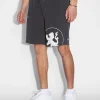 Ksubi Shorts-Lion Trak Short Faded Black