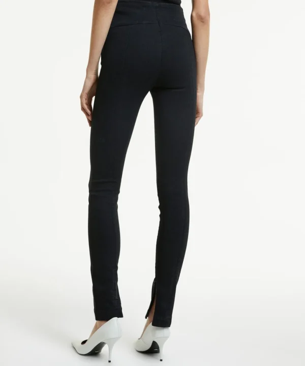 Ksubi Pants-Luna Legging Black Cherry