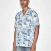 Ksubi Shirts-Mash Up Resort Shirt White