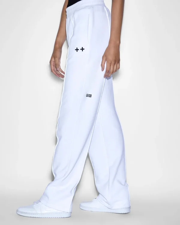 Ksubi Pants-Nimbus Straight Trak White