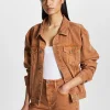 Ksubi Jackets-Oversized Jacket Brown Sugar