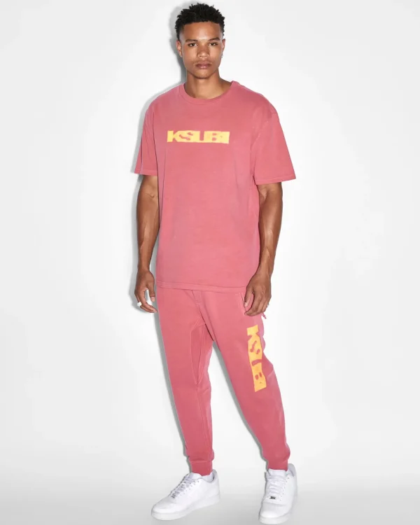 Ksubi Sweats-Pixel Sign Restore Trak Sundown