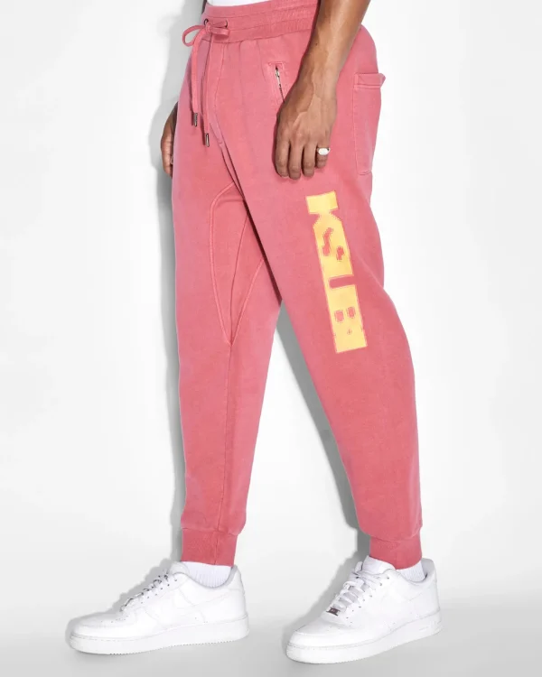 Ksubi Sweats-Pixel Sign Restore Trak Sundown