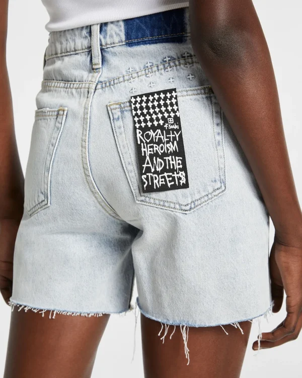 Ksubi Shorts-Racer Short Muse Ripped