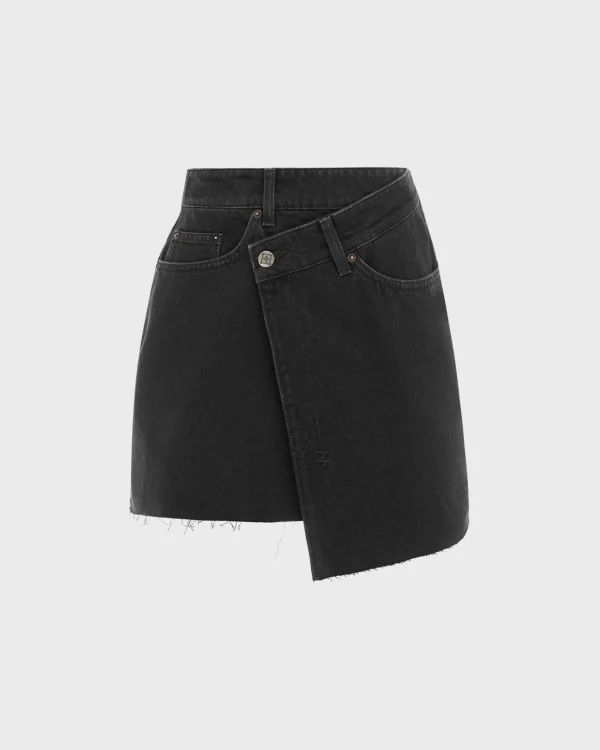 Ksubi Skirts-Rap Skirt Stealth