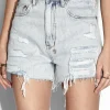 Ksubi Shorts-Rise N Hi Short Muse Repair