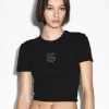 Ksubi Tops-Ritzy Baby Ss Tee Black