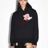 Ksubi Sweats-Rose Garden Kash Hoodie Jet Black