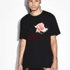 Ksubi T-Shirts-Rose Garden Kash Ss Tee Jet Black