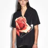 Ksubi Shirts-Rose Garden Resort Ss Shirt Black