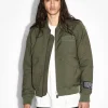 Ksubi Jackets-Royalty Bomber Jacket Khaki