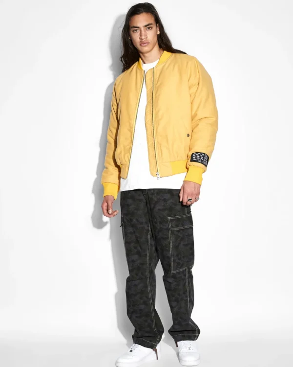 Ksubi Jackets-Royalty Bomber Jacket Sol