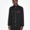 Ksubi Sweats-Scripted Antidote Trak Jacket Black/Red