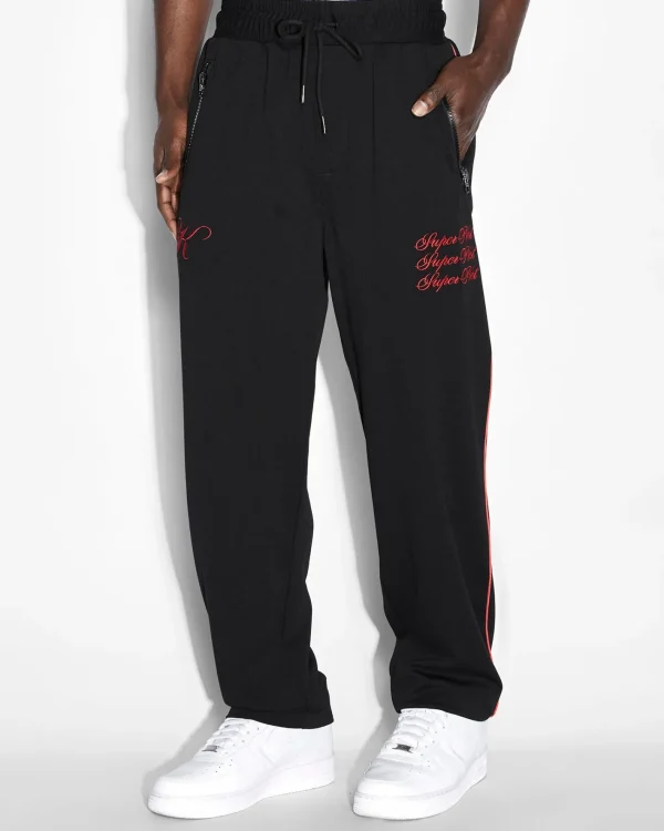 Ksubi Pants-Scripted Synthesis Pant Black/Red