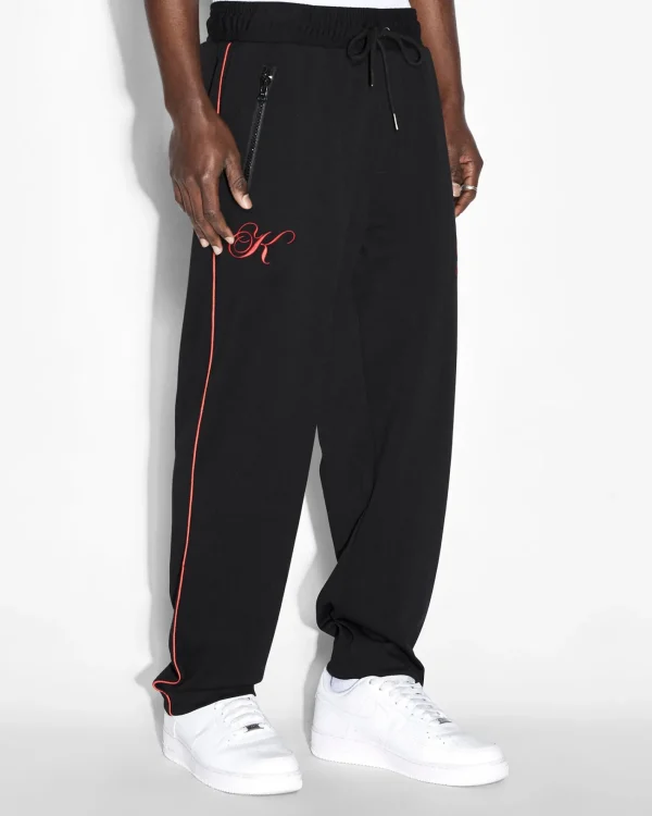 Ksubi Pants-Scripted Synthesis Pant Black/Red