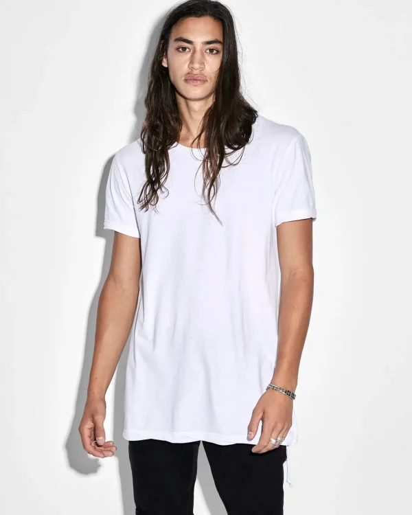 Ksubi T-Shirts-Seeing Lines Ss Tee White