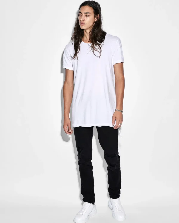 Ksubi T-Shirts-Seeing Lines Ss Tee White