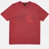 Ksubi T-Shirts-999 Skull Kash Ss Tee Blood