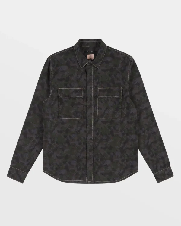 Ksubi Shirts-Snakebite Ls Shirt Camo