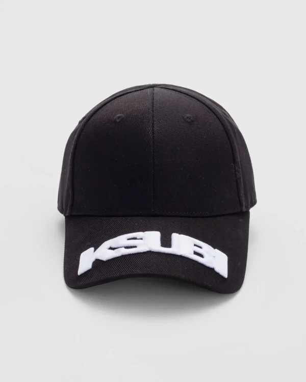 Ksubi Headwear-Sott Disrupt Cap Black