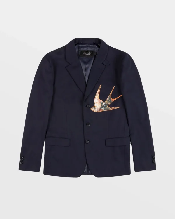 Ksubi Jackets-Sting Blazer Navy