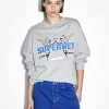 Ksubi Tops-Supernet Oh G Crew Grey Marle