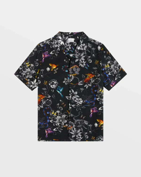 Ksubi Shirts-Unearthly Resort Ss Shirt Black