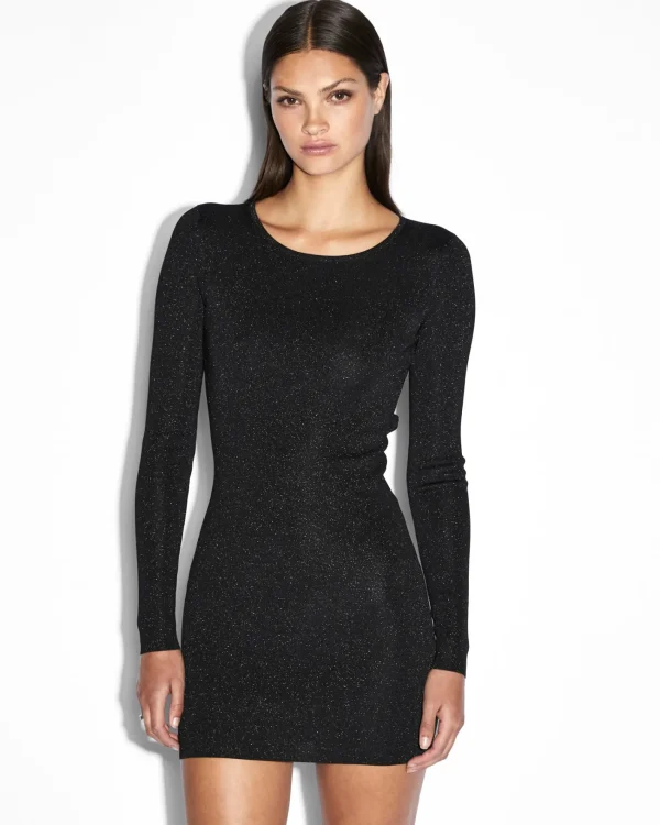 Ksubi Dresses-Untamed Ls Dress Black