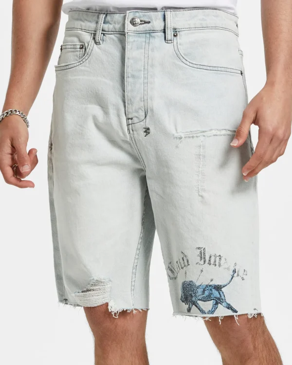 Ksubi Shorts-Wolf Short Cold Image Iced