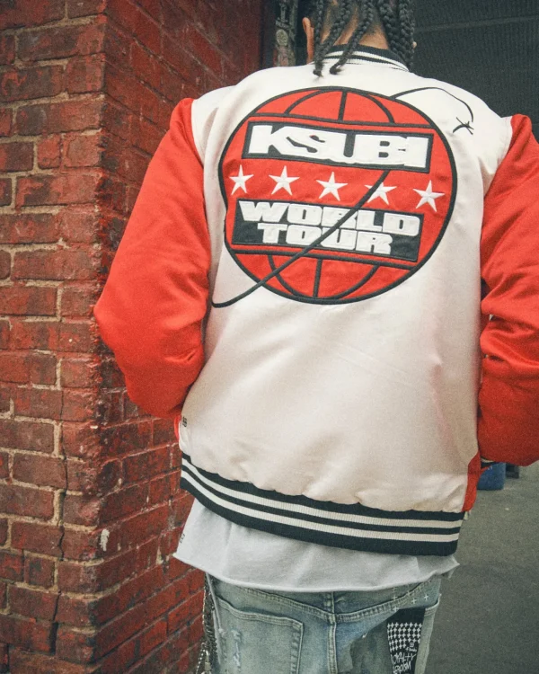 Ksubi Jackets-World Tour Jacket Red