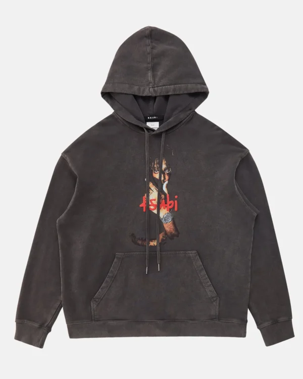 Ksubi Tops-999 Wrld Biggie Hoodie Faded Black