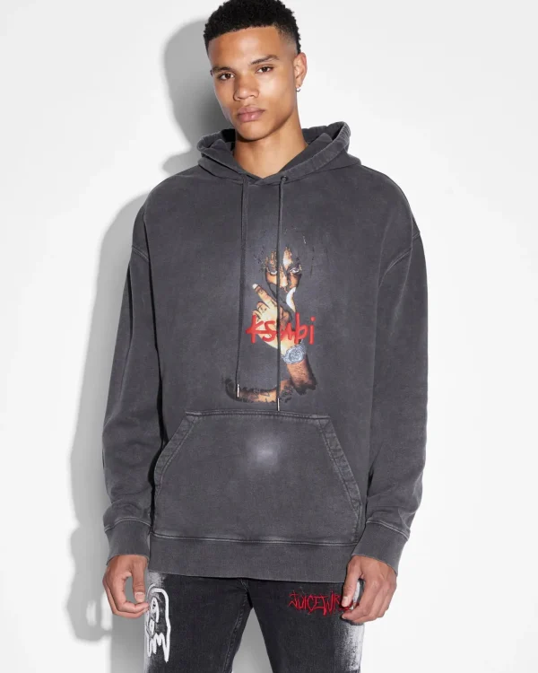 Ksubi Sweats-999 Wrld Biggie Hoodie Faded Black